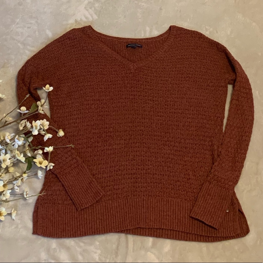 Women's Rust Sweater